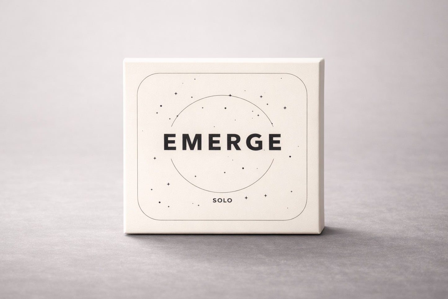 EMERGE Solo Band packaging – white box