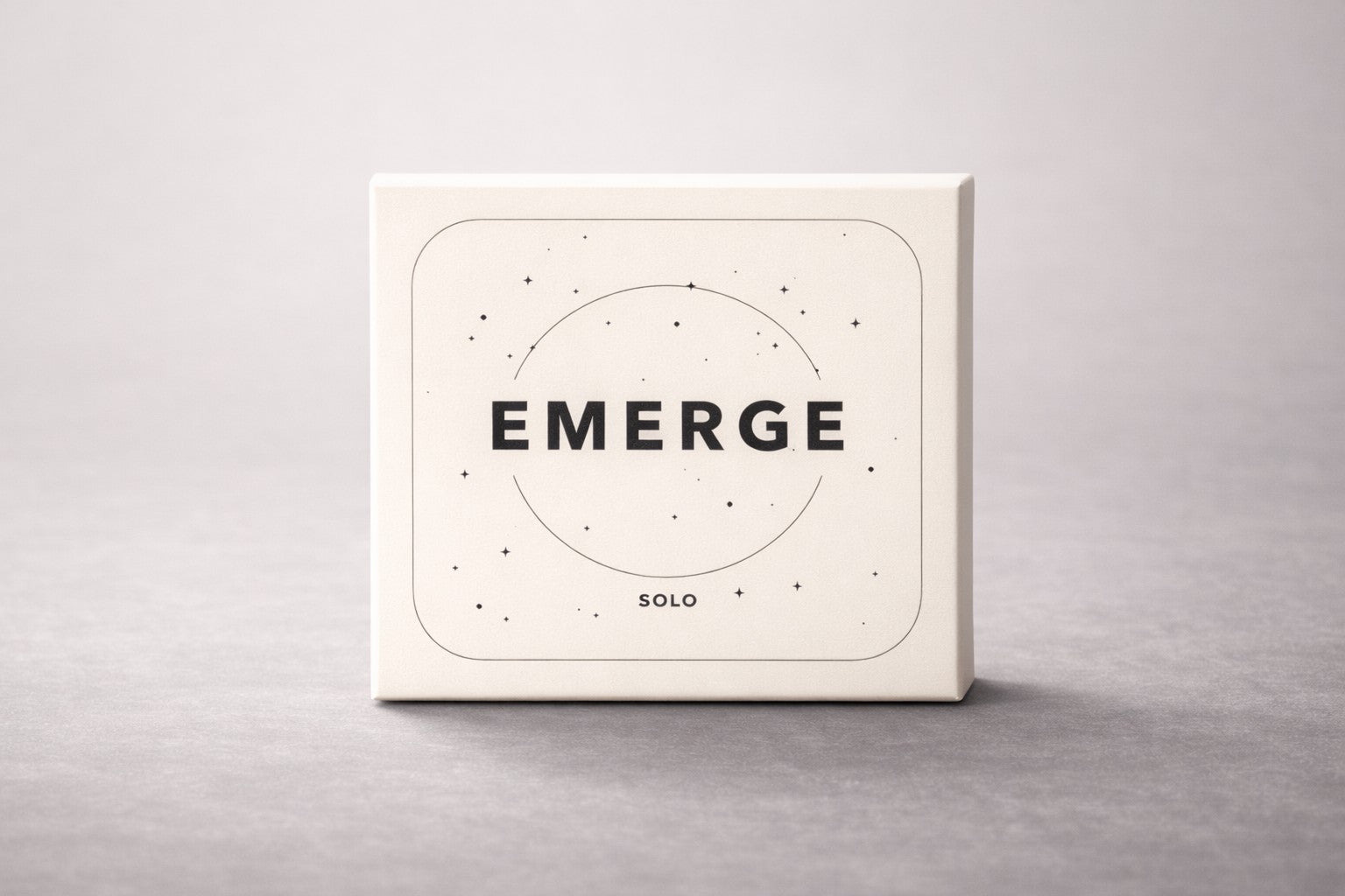 EMERGE Solo Band packaging – white box